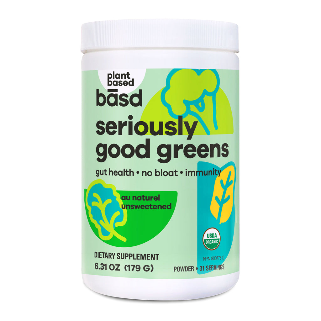 seriously good greens au naturel, unsweetened 179g