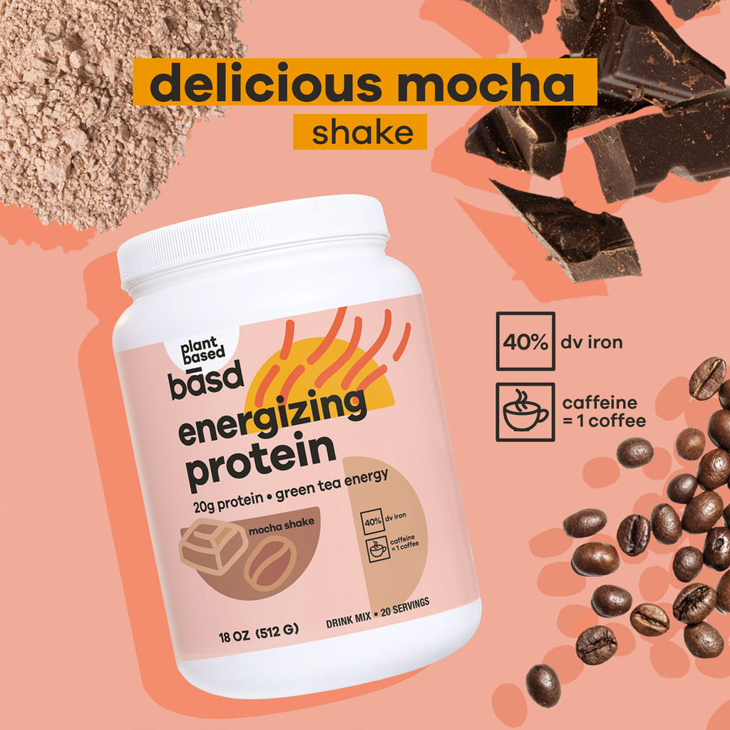 energizing protein mocha shake 512g