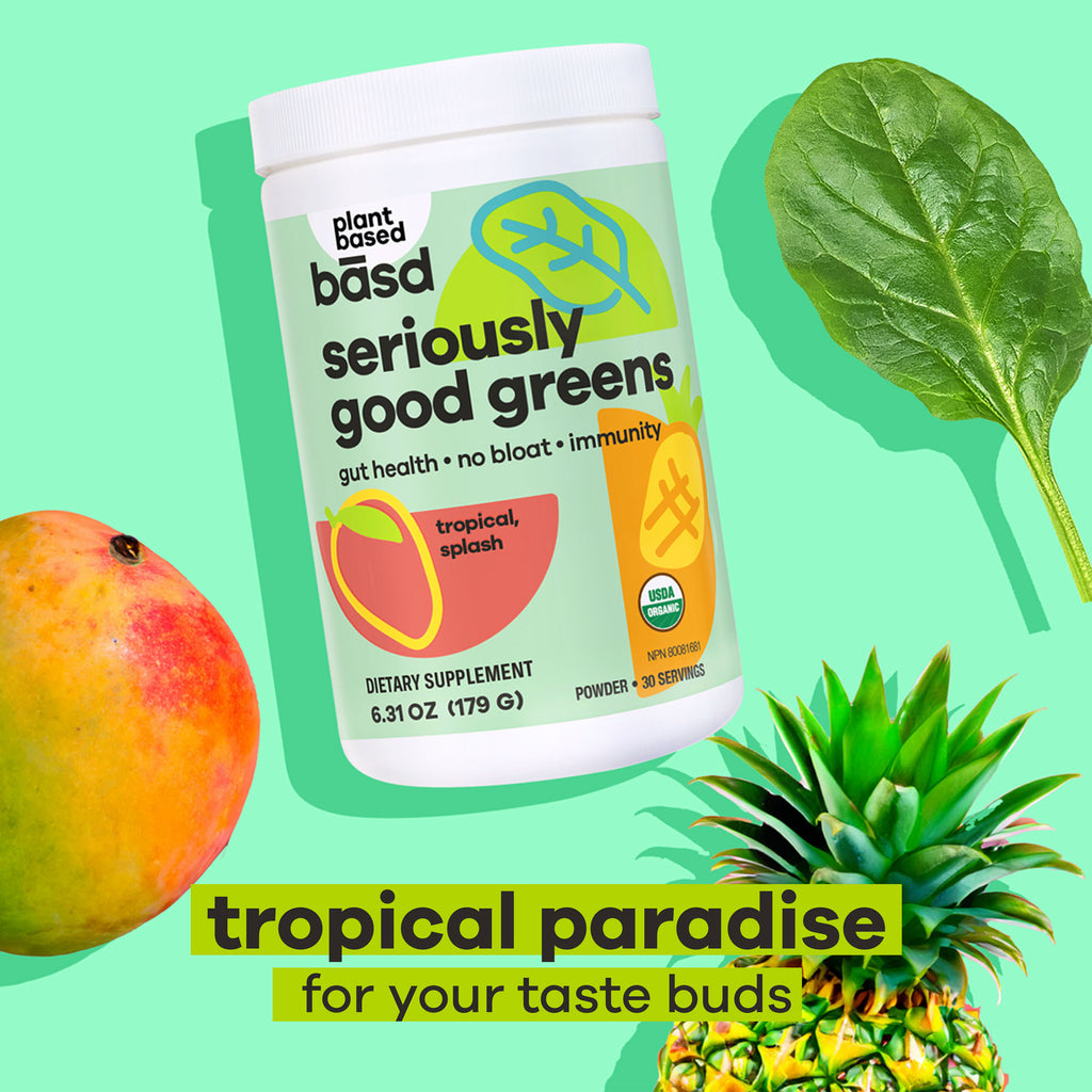 seriously good greens tropical paradise 179g