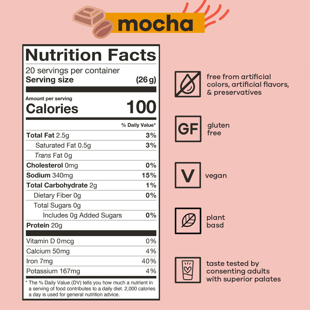 energizing protein mocha shake 512g