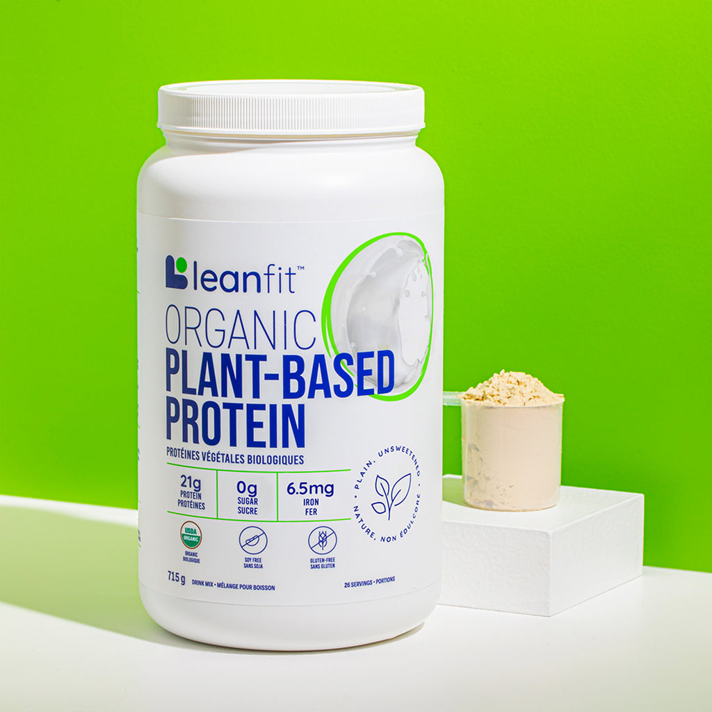 LEANFIT ORGANIC PLANT-BASED PROTEIN™ Plain, Unsweetened 715g